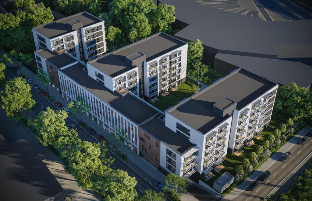 Kvartalas iš paukščio skrydžio